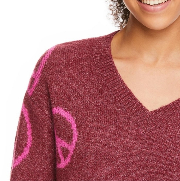 No Bounderies Woman's V-neckline Sweater NWT Suze Medium - Picture 5 of 10